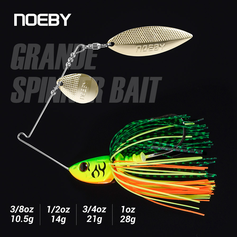 Noeby Spinnerbait 10.5g 14g 21 - đánh giá và giá Fishing Lure Swimbait