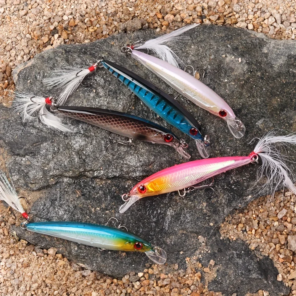 Laser 3D Eyes Bionic Minnow Fi - đánh giá và giá Fishing Lure Accessories