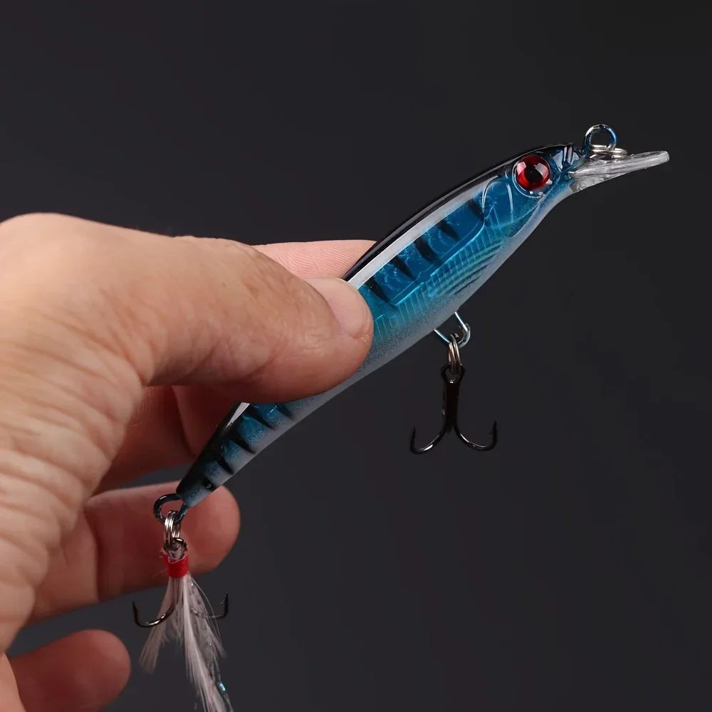 Laser 3D Eyes Bionic Minnow Fi - đánh giá và giá Fishing Lure Accessories