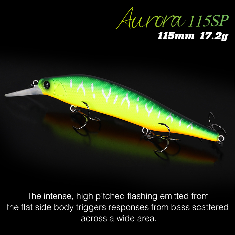 TSURINOYA 115mm 17.2g Suspendi - đánh giá và giá Fishing Lure Jerkbait