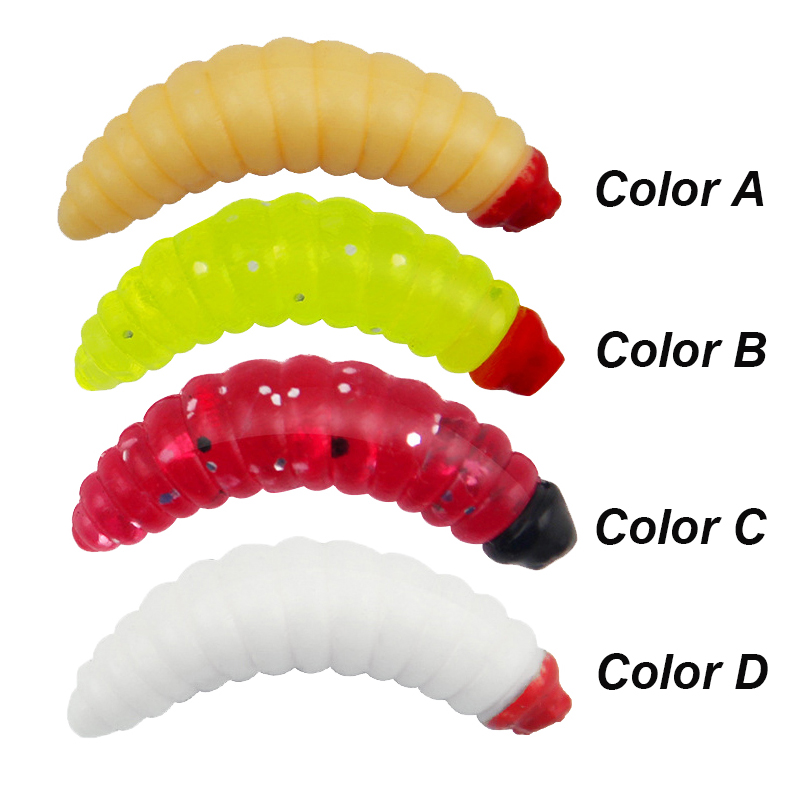 WESTBASS 20/50PCS Soft Larva S - đánh giá và giá Fishing Lure Soft Plastic
