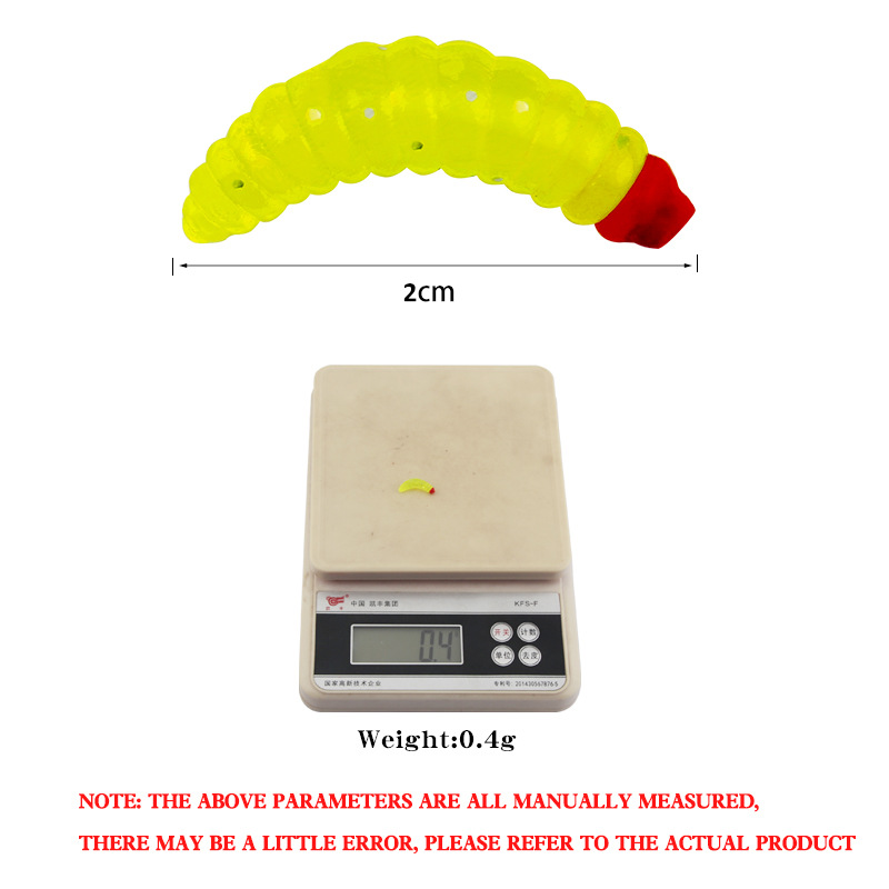 WESTBASS 20/50PCS Soft Larva S - đánh giá và giá Fishing Lure Soft Plastic