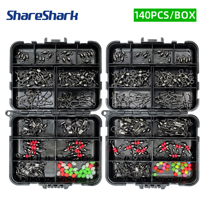 ShareShark 140Pcs fishing acce - đánh giá và giá Fishing Lure Box