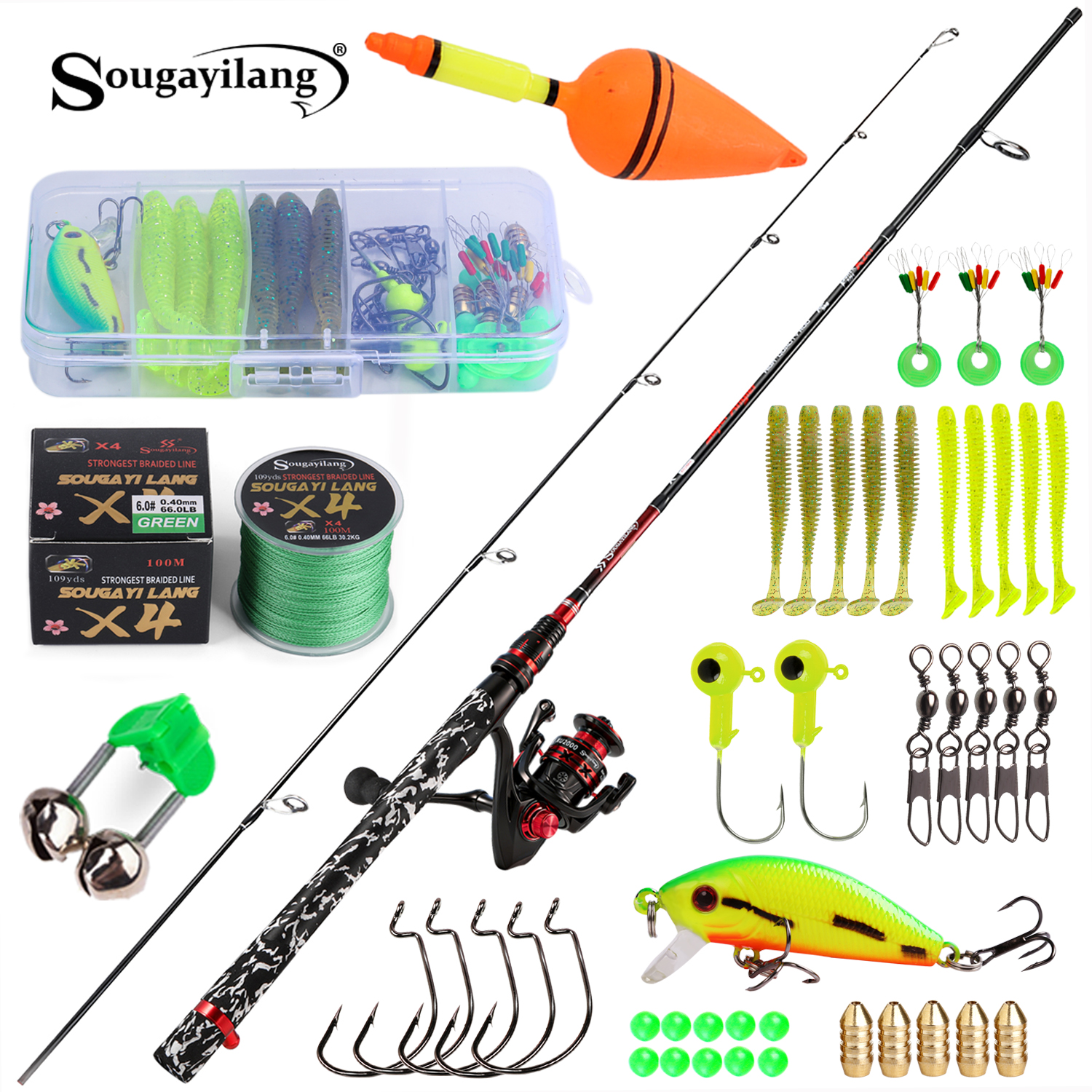 Sougayilang Spinning Fishing R - đánh giá và giá Fishing Lure Spinner