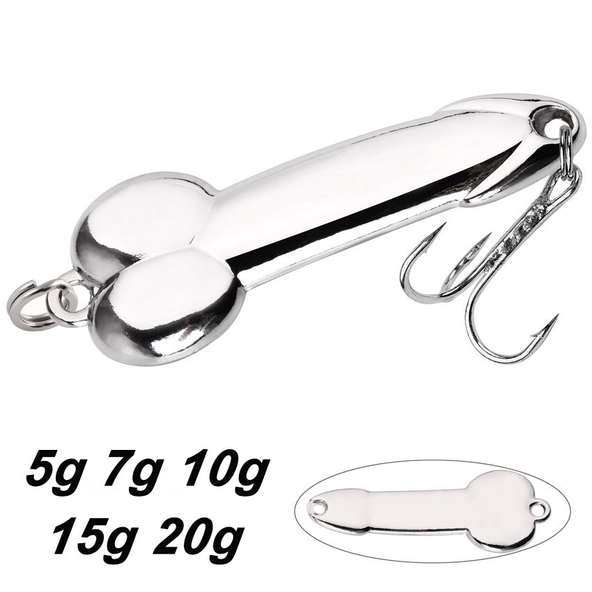 Metal Spoon Penis Shape Fishin - đánh giá và giá Fishing Lure Spoon
