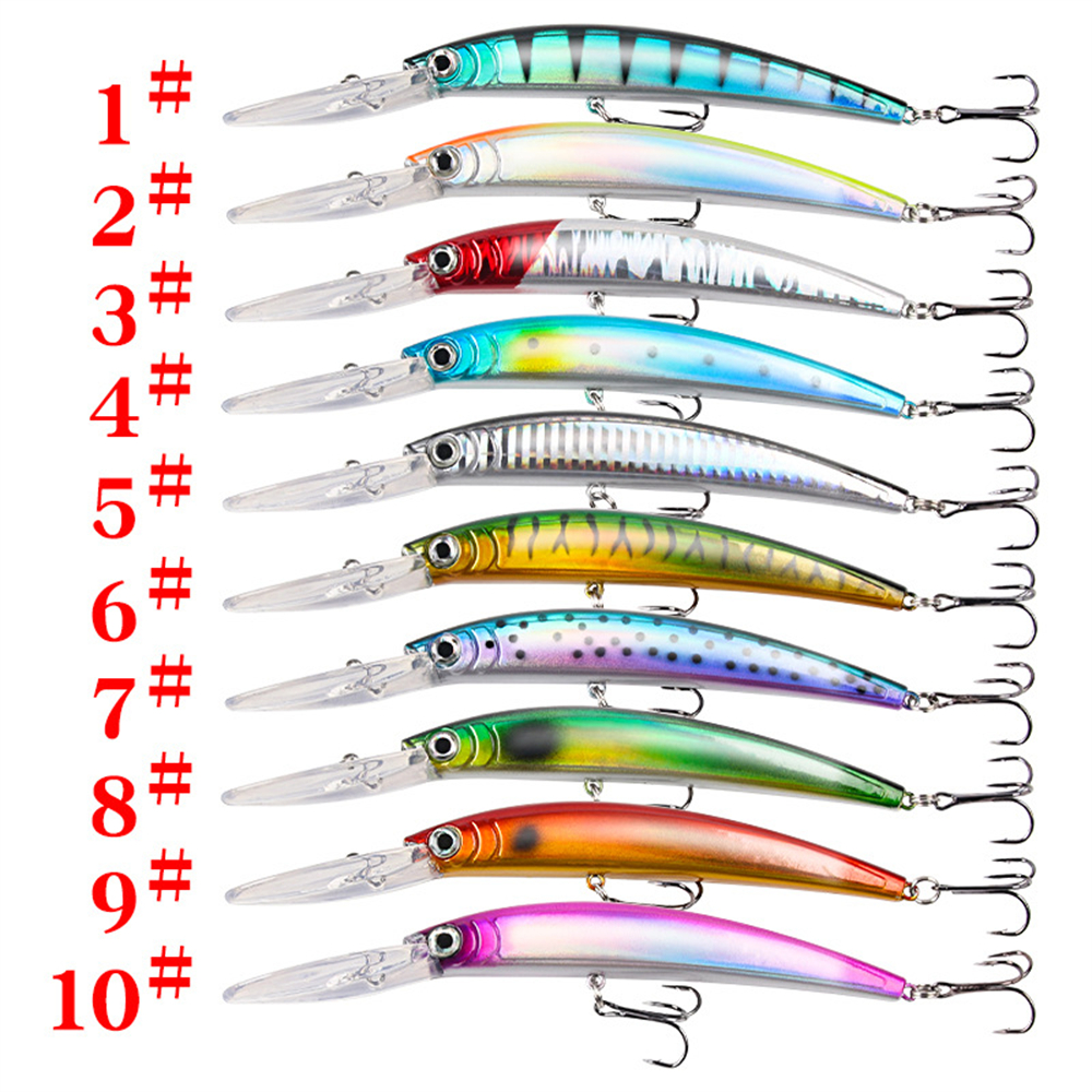 Long Tongue Minnow Fishing Lur - đánh giá và giá Fishing Lure Jerkbait