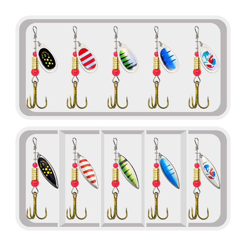 Fishing Lure Spinner Rotation  - đánh giá và giá Fishing Lure Spoon