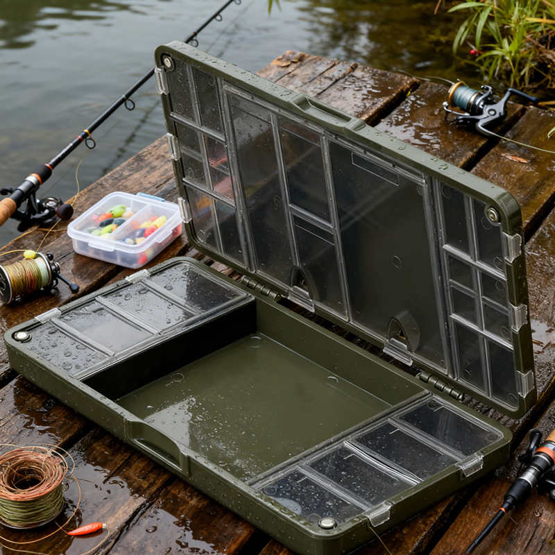 Large Capacity Hard PVC Tackle - đánh giá và giá Fishing Lure Making Kit