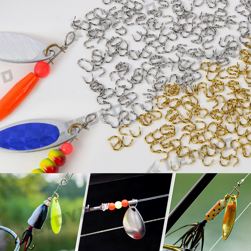 LETOYO 100pcs Folded Clevises  - đánh giá và giá Fishing Lure Making Kit