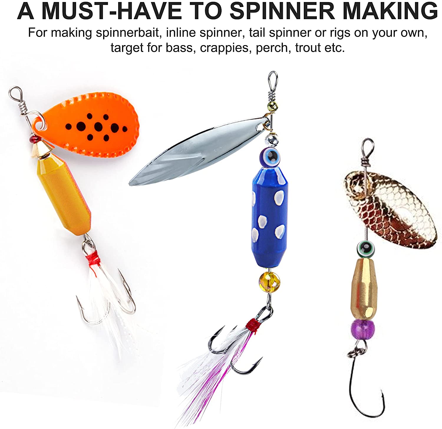 10pcs Fishing Brass Spinner Lu - đánh giá và giá Fishing Lure Spinner