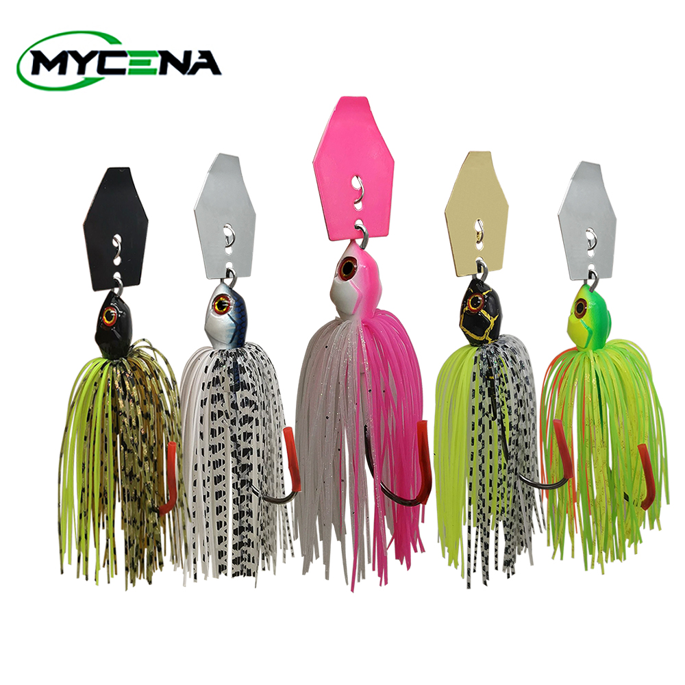 Mycena 7G/9G/11G/14G/21G fishi - đánh giá và giá Fishing Lure Buzzbait