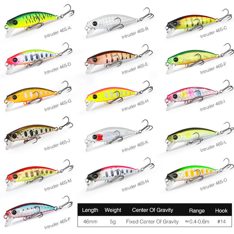TSURINOUA 46S 46mm 5g Bait Fin - đánh giá và giá Fishing Lure Jerkbait