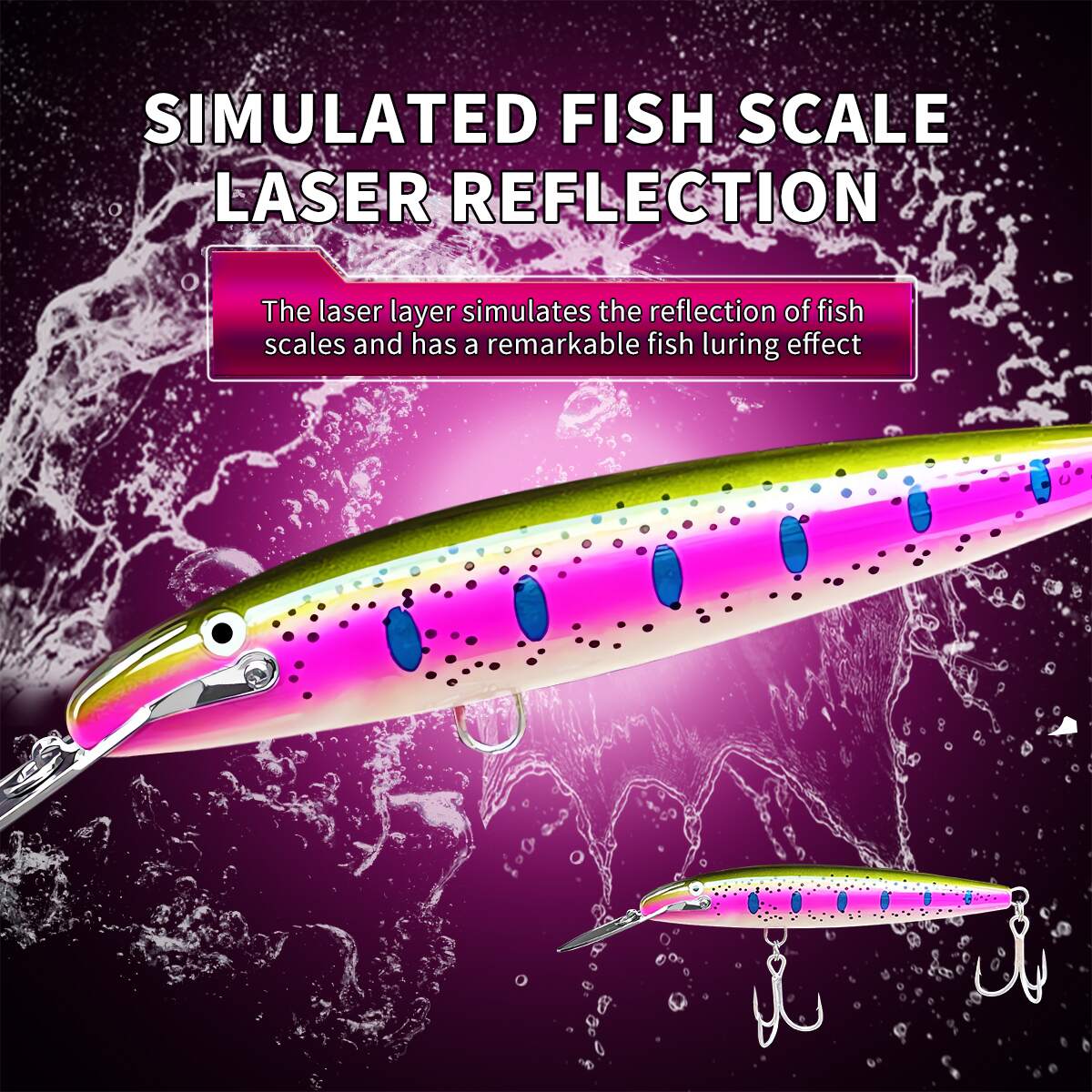 BASSKING Sinking Minnow Bait 1 - đánh giá và giá Fishing Lure Jerkbait