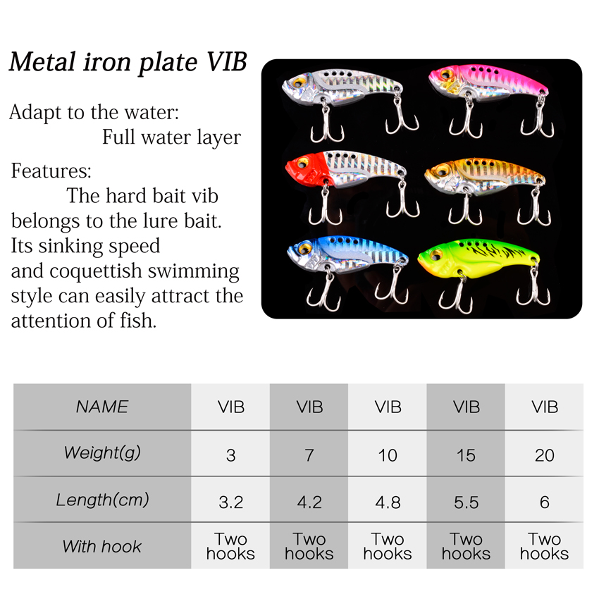 6pc/lot  7/10/15/20G Hard Meta - đánh giá và giá Fishing Lure Blade Bait