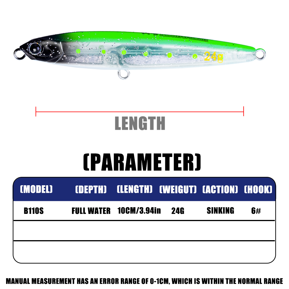 Fishing Lure 4pcs/set Pencil S - đánh giá và giá Fishing Lure Spoon