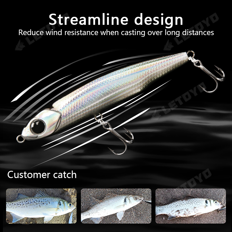 LETOYO Sinking Pencil 17g 12g- - đánh giá và giá Fishing Lure Swimbait