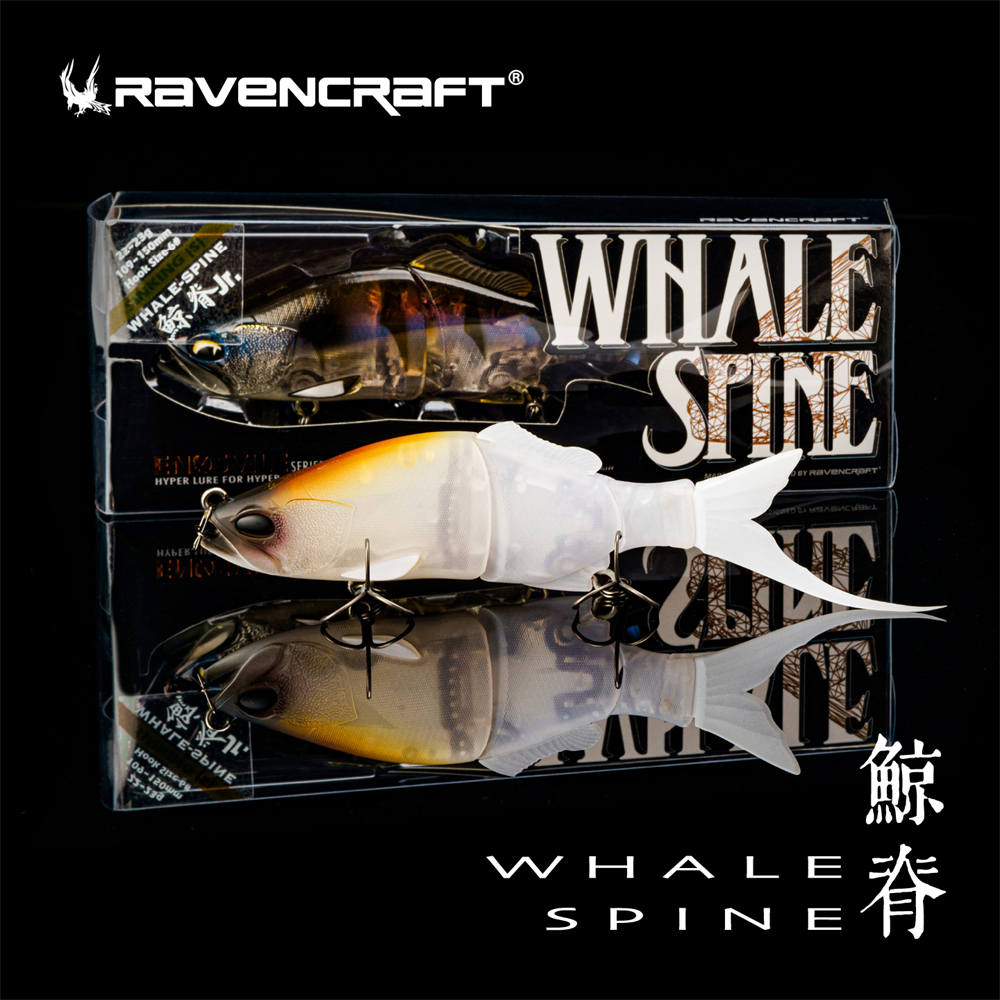 Ravencraft Whale-Spine JR 109m - đánh giá và giá Fishing Lure Popper