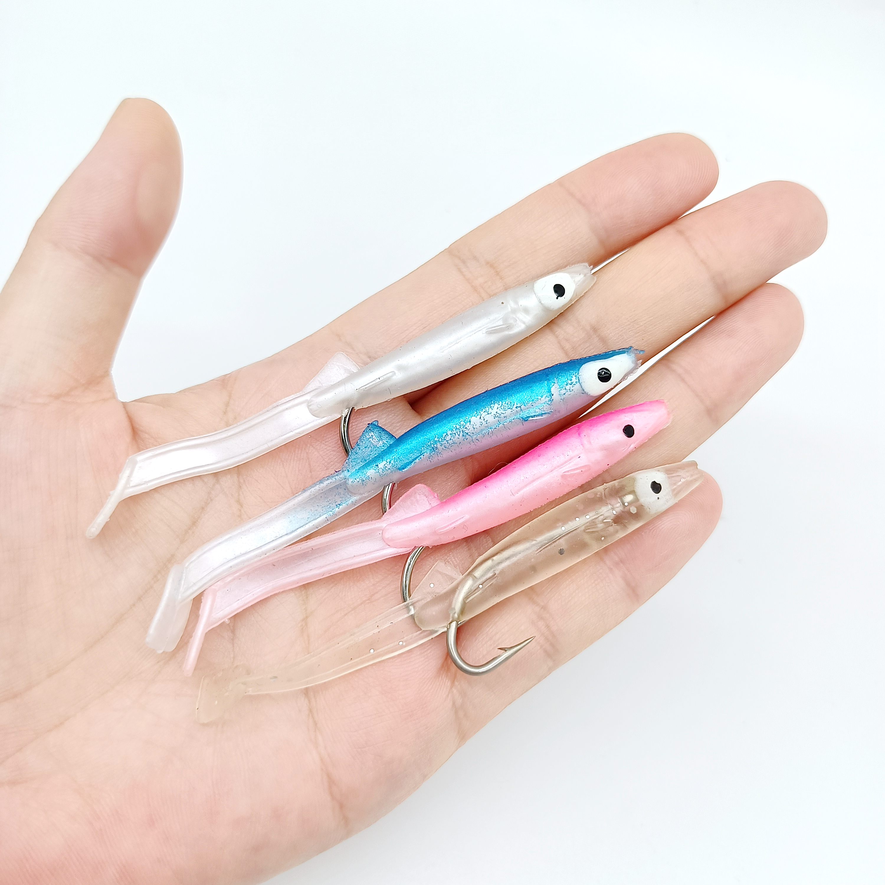 DUODUOYU 5PCS  Eel Soft Plasti - đánh giá và giá Fishing Lure Soft Plastic