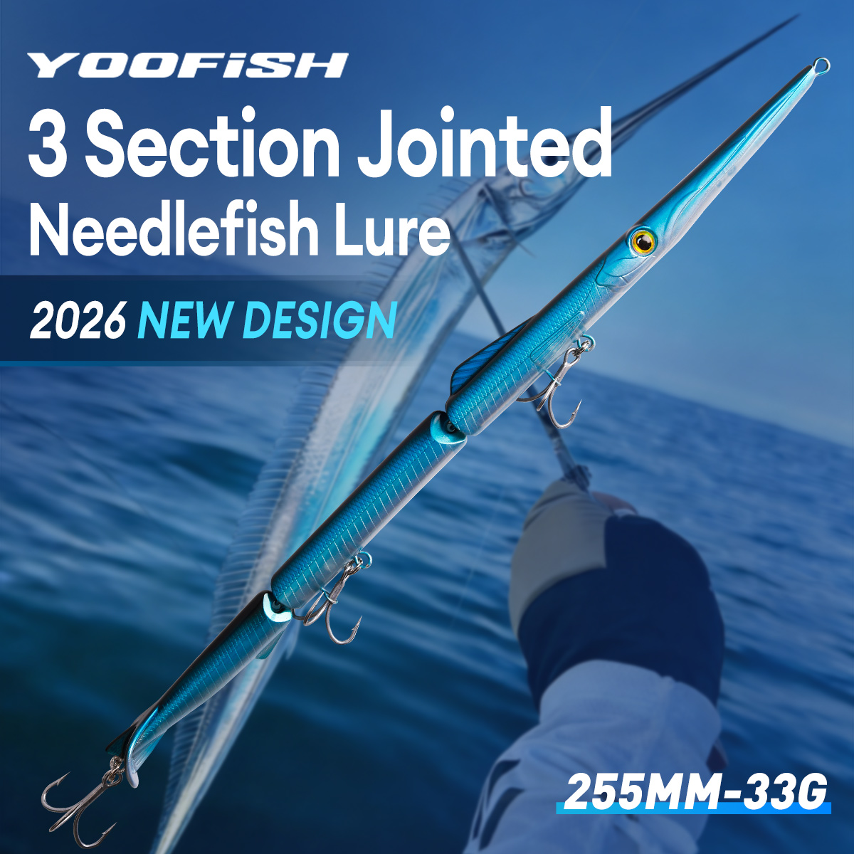 YOOFISH Jointed Pencil Bait 3  - đánh giá và giá Fishing Lure Popper