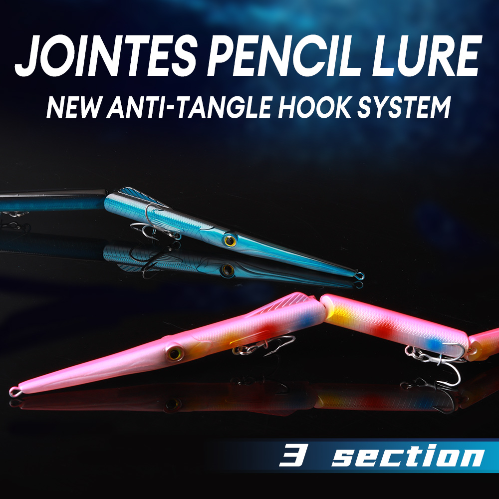 YOOFISH Jointed Pencil Bait 3  - đánh giá và giá Fishing Lure Popper