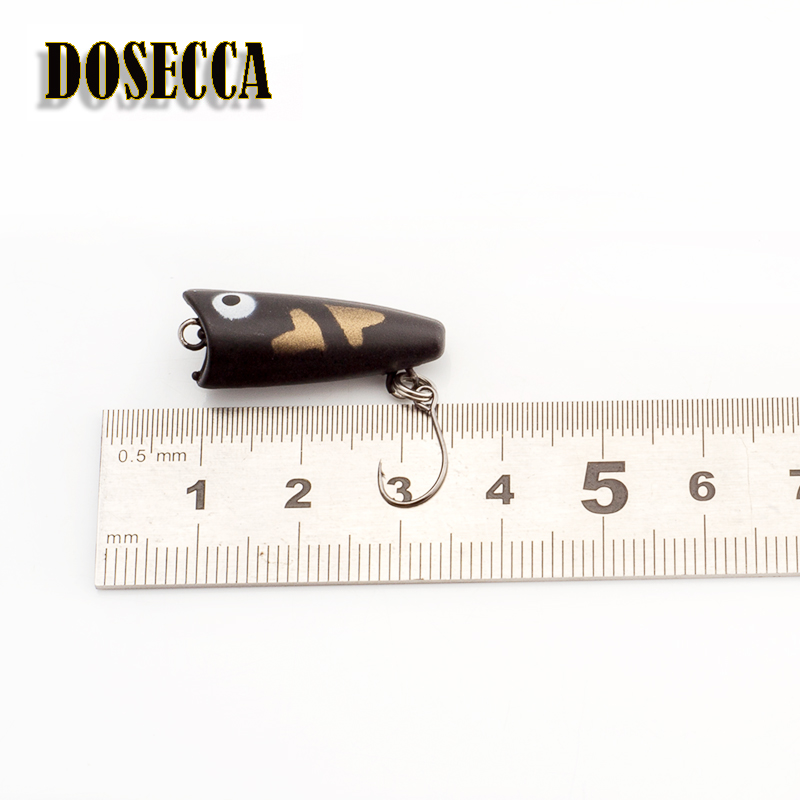 1PCS 2.5cm 1.5g  Topwater Bait - đánh giá và giá Fishing Lure Popper