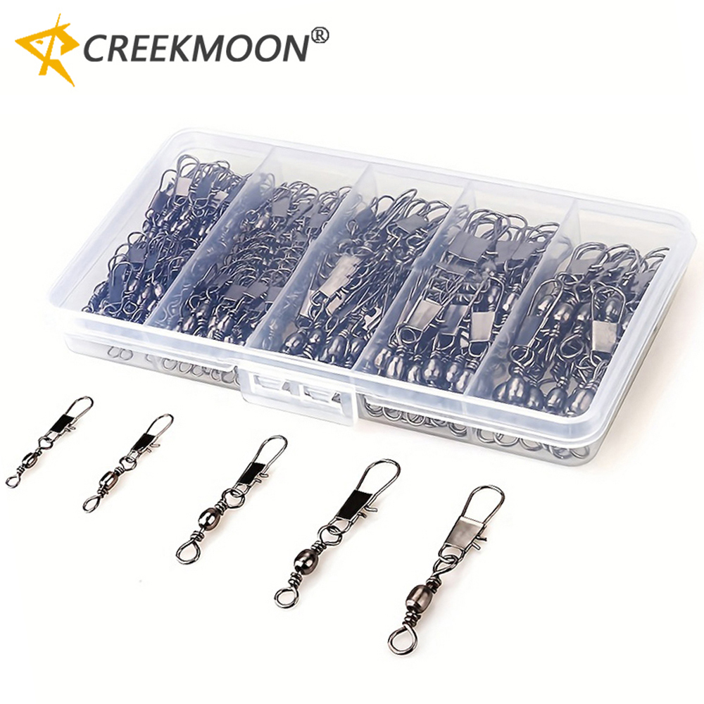 100Pcs/Lot 4#6#8#10#12# Swivel - đánh giá và giá Fishing Lure Accessories