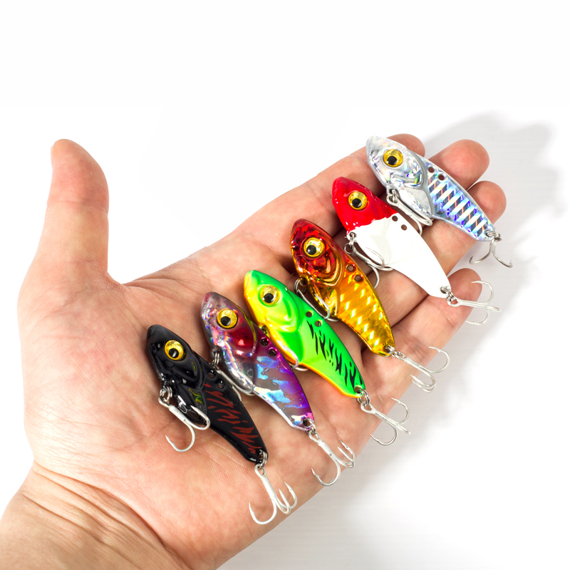 6PCS Metal VIB Lure 5g 7g 10g  - đánh giá và giá Fishing Lure Spoon