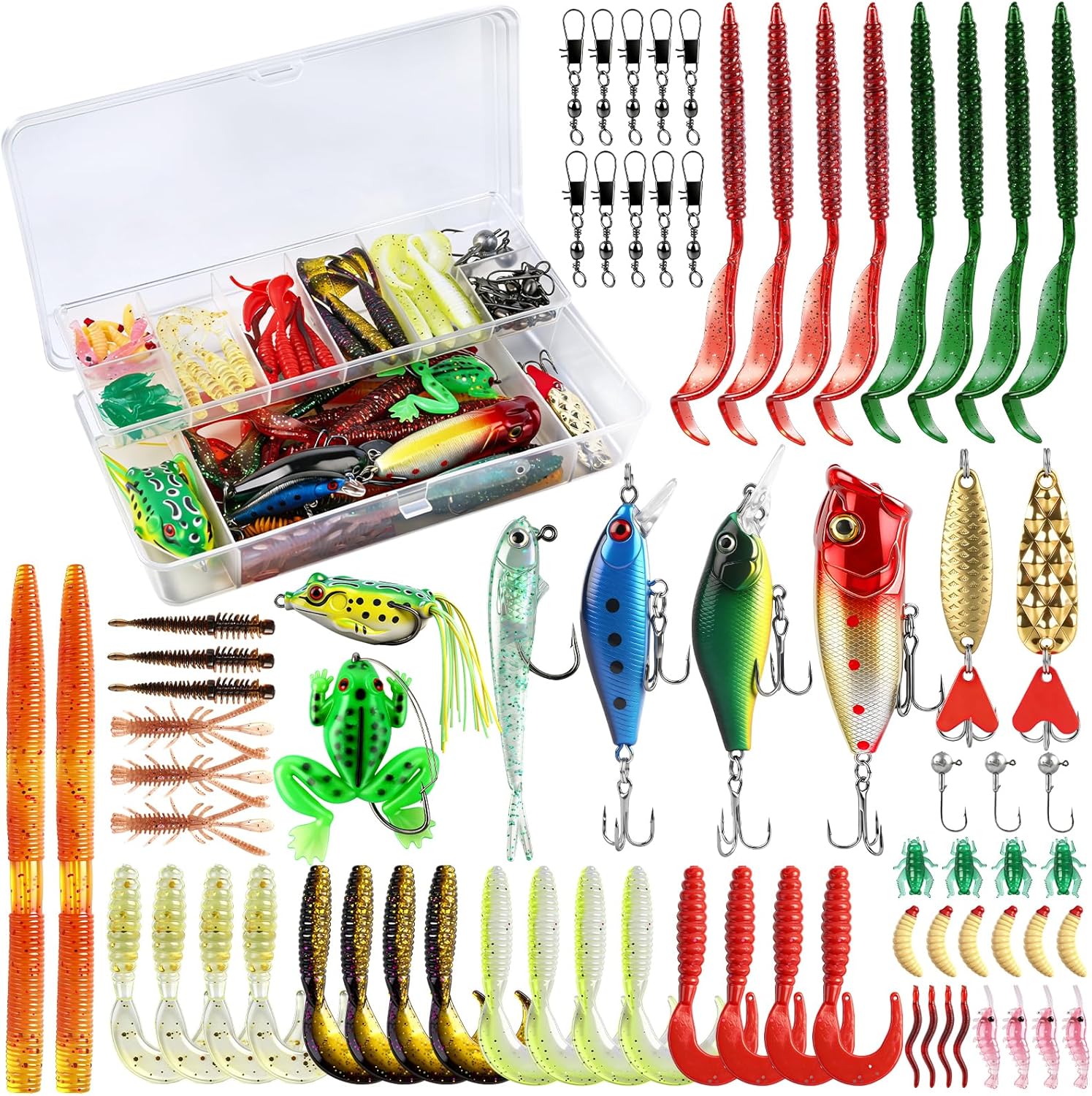 71Pcs Fishing Lures Kit with T - đánh giá và giá Fishing Lure Crankbait