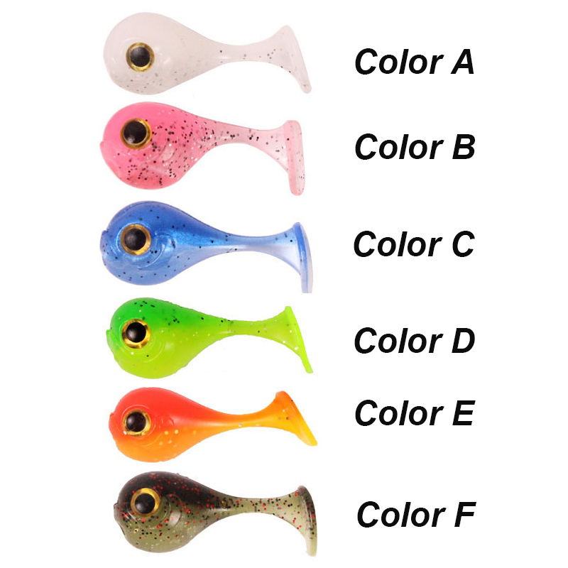 YUCONG 6PCS Jighead Soft Baits - đánh giá và giá Fishing Lure Swimbait