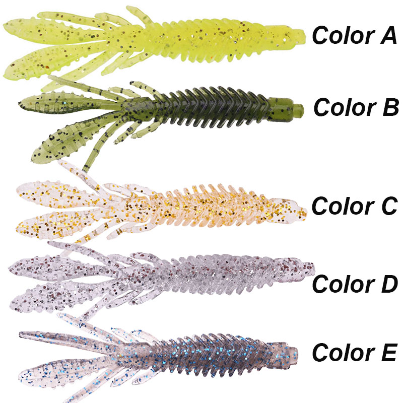 WESTBASS 5PCS Soft Larva Baits - đánh giá và giá Fishing Lure Soft Plastic