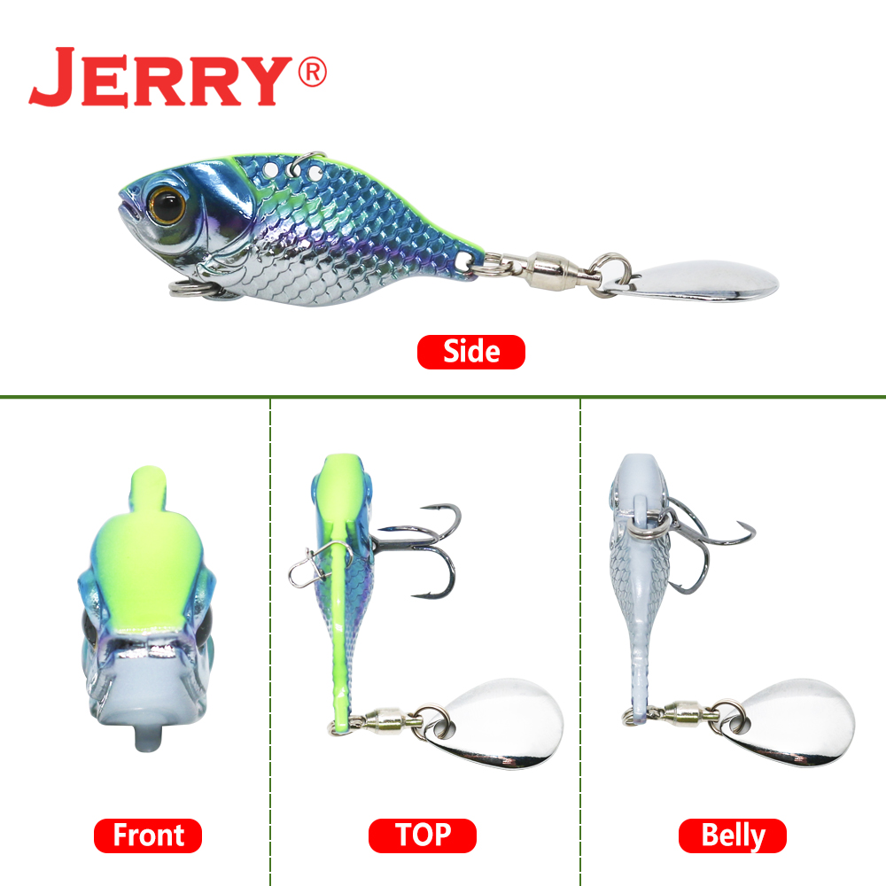 Jerry Dory Metal Blade VIB Ten - đánh giá và giá Fishing Lure Blade Bait
