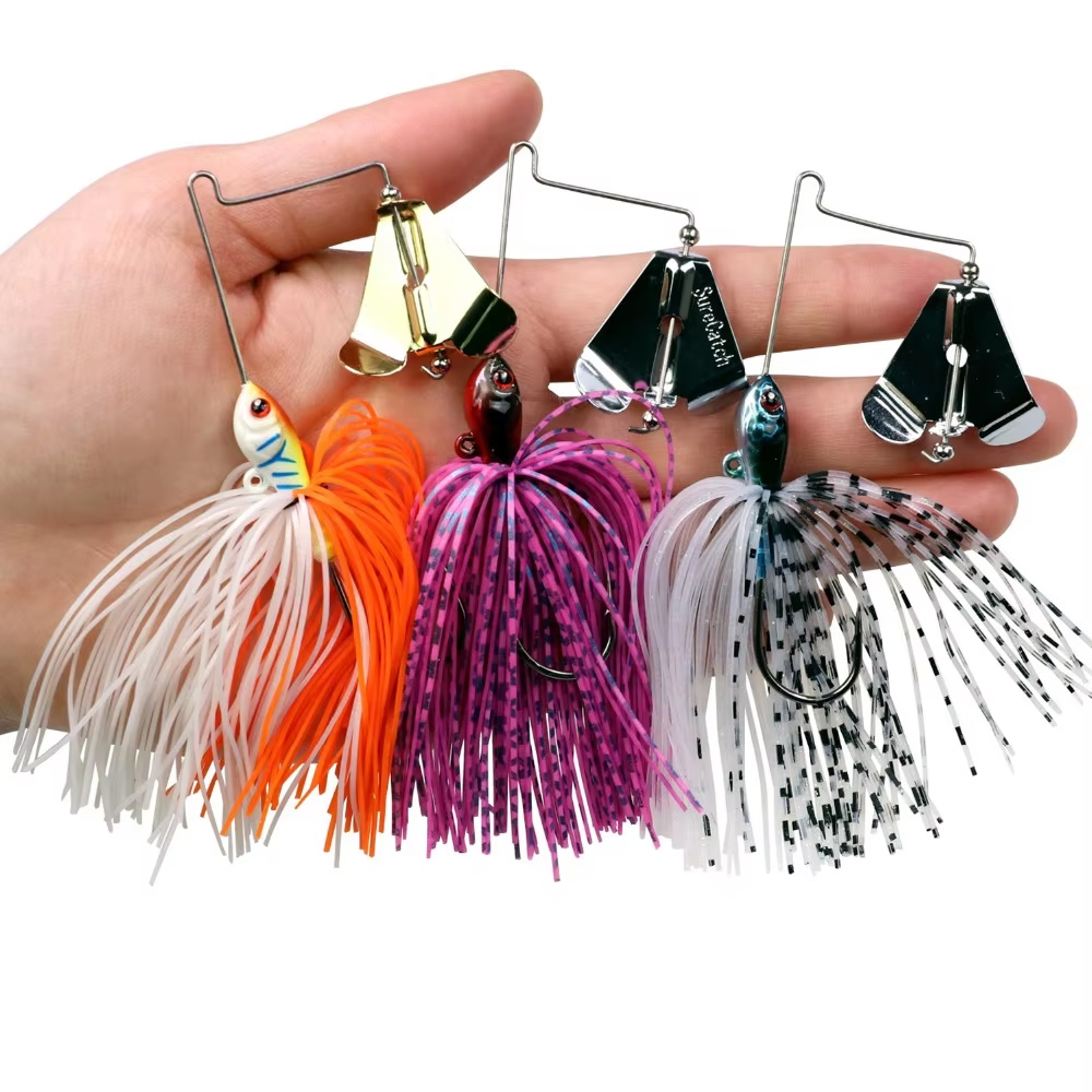 1pcs 12.8g Spinnerbait Fishing - đánh giá và giá Fishing Lure Blade Bait