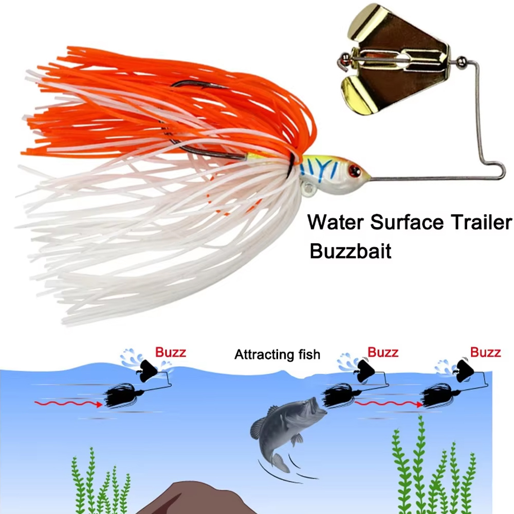 1pcs 12.8g Spinnerbait Fishing - đánh giá và giá Fishing Lure Blade Bait