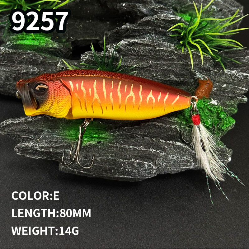 Popper Lure Topwater Bait 80mm - đánh giá và giá Fishing Lure Popper