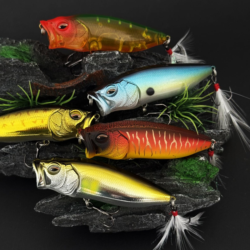 Popper Lure Topwater Bait 80mm - đánh giá và giá Fishing Lure Popper