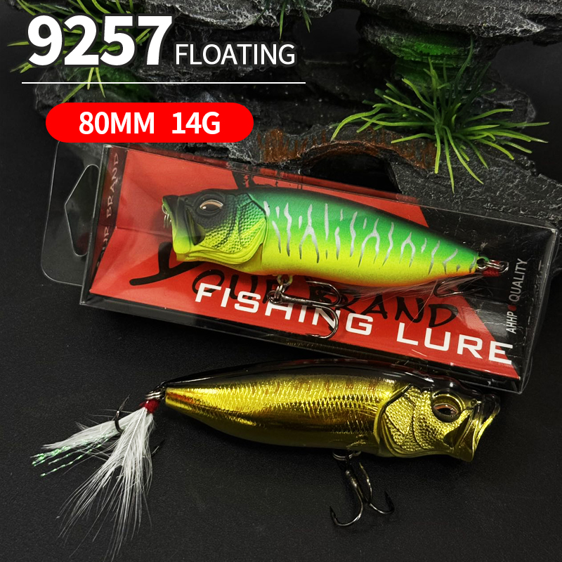 Popper Lure Topwater Bait 80mm - đánh giá và giá Fishing Lure Popper