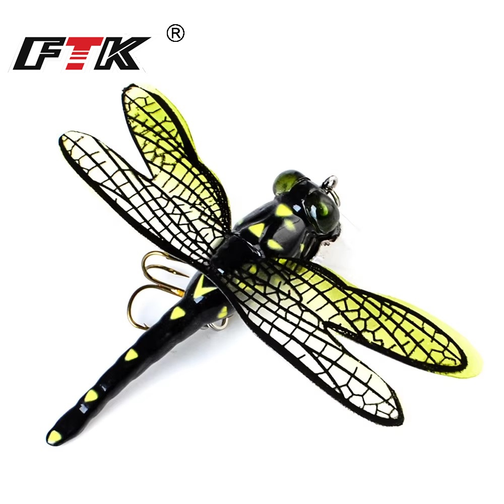 FTK 6g Topwater Dragonfly Dry  - đánh giá và giá Fishing Lure Popper