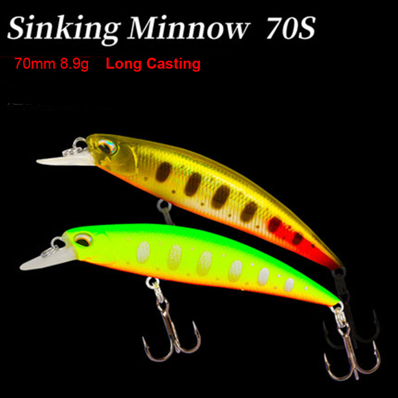 TSURINOYA Sinking Minnow Long  - đánh giá và giá Fishing Lure Jerkbait