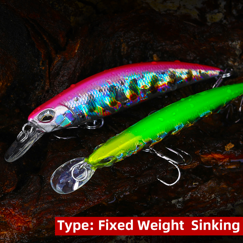 TSURINOYA Sinking Minnow Long  - đánh giá và giá Fishing Lure Jerkbait