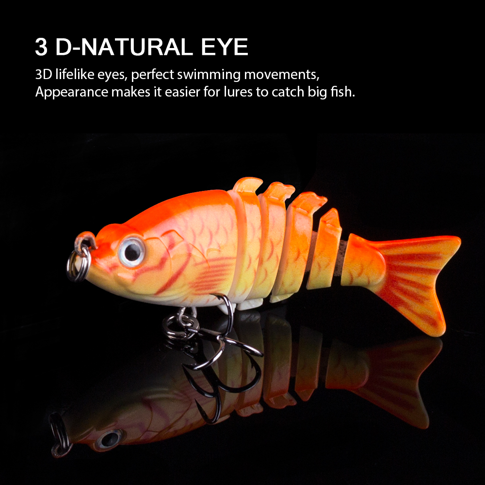 Mini Multi Jointed 6cm/4.7g Wo - đánh giá và giá Fishing Lure Popper