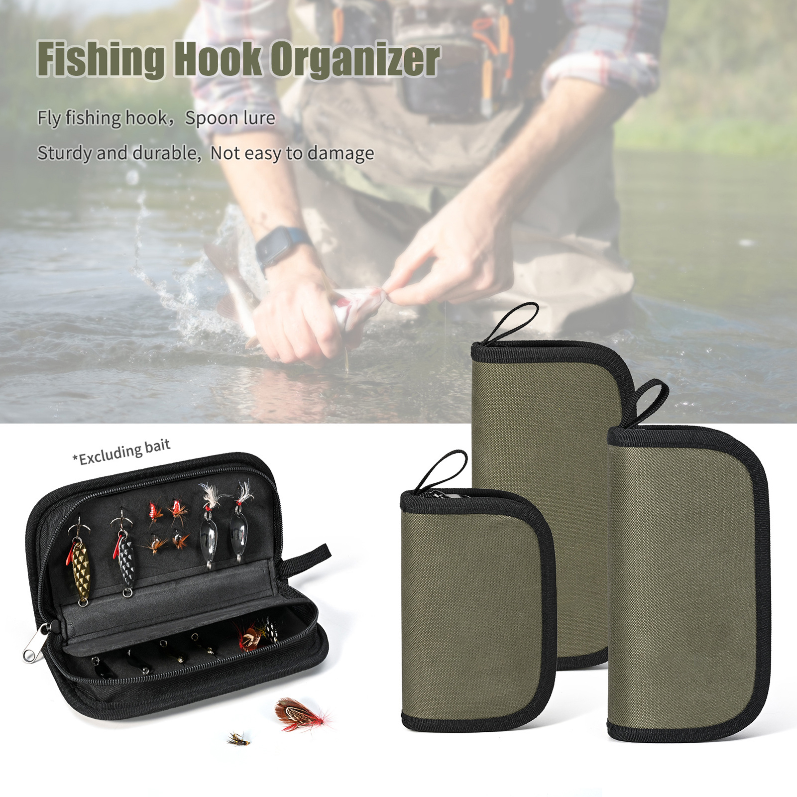 EVA Fishing Sequins Storage Ba - đánh giá và giá Fishing Lure Spinner