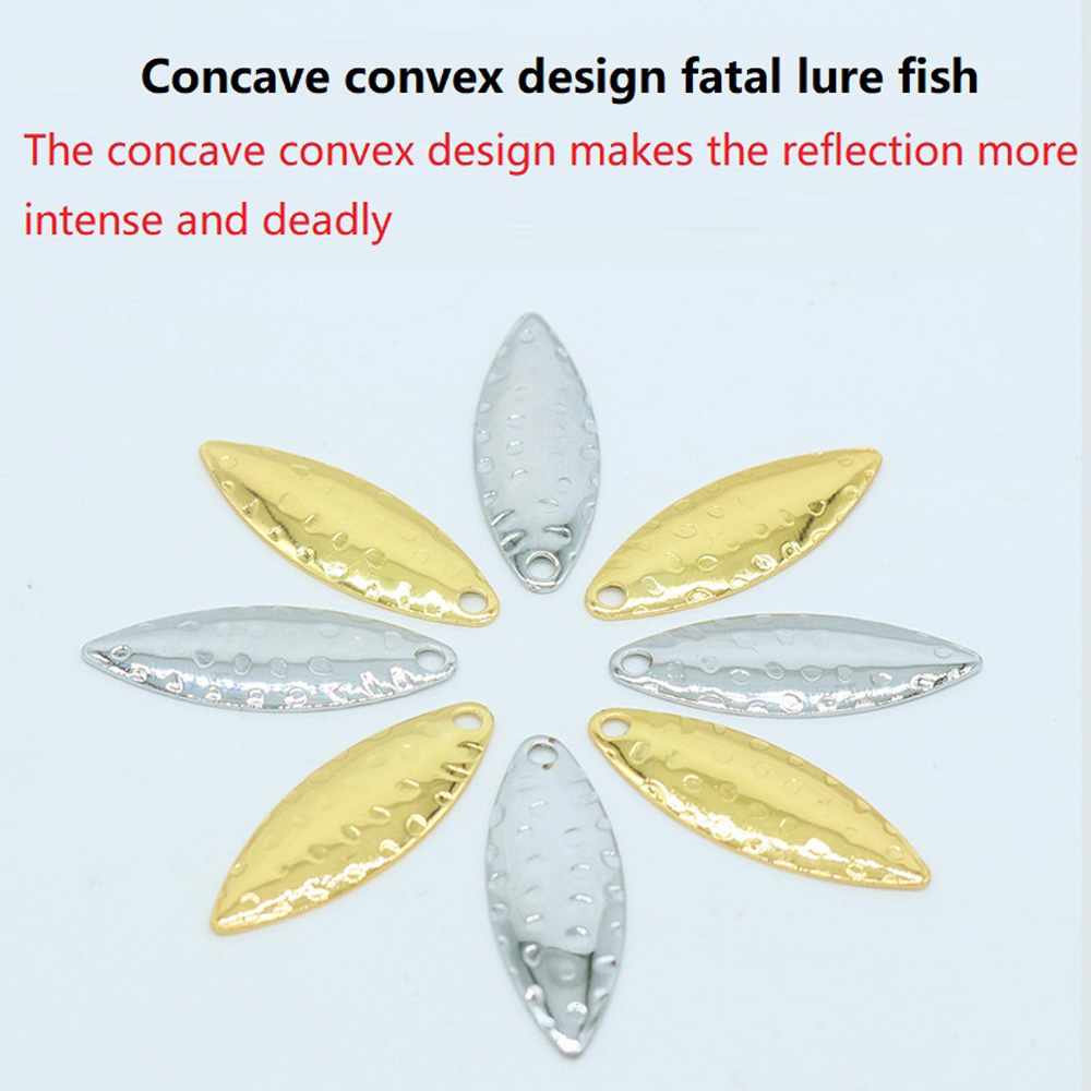 10Pcs/lot Willow leaf Sequin P - đánh giá và giá Fishing Lure Spinner