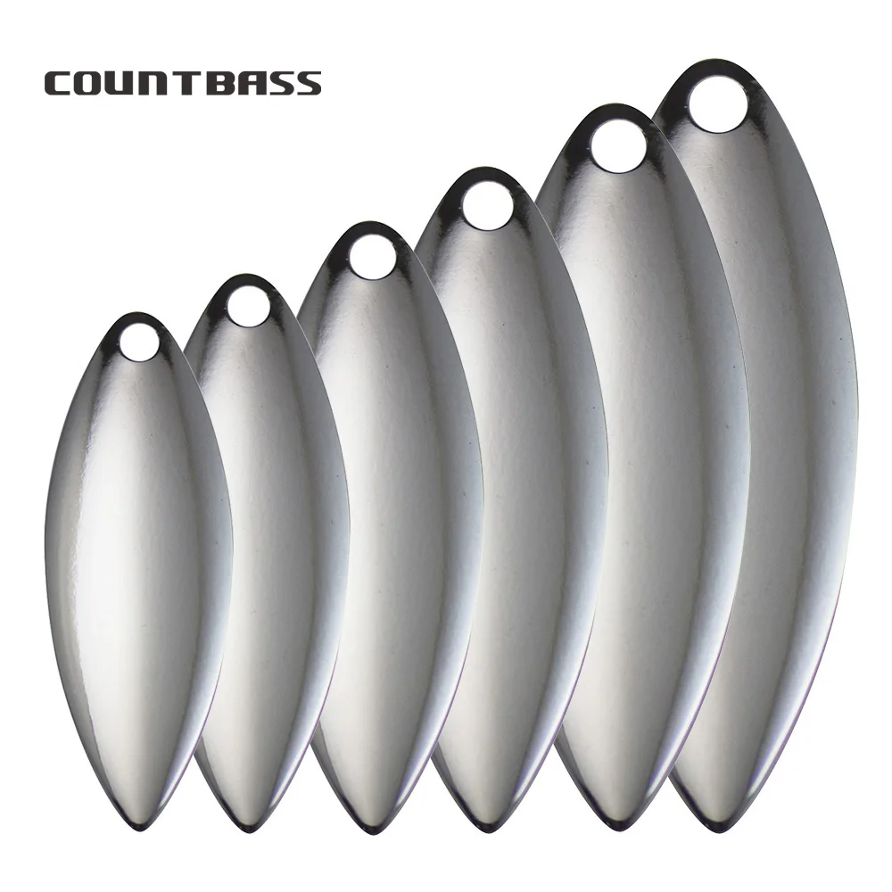 Countbass 50pcs Size 1-6 Nicke - đánh giá và giá Fishing Lure Blade Bait
