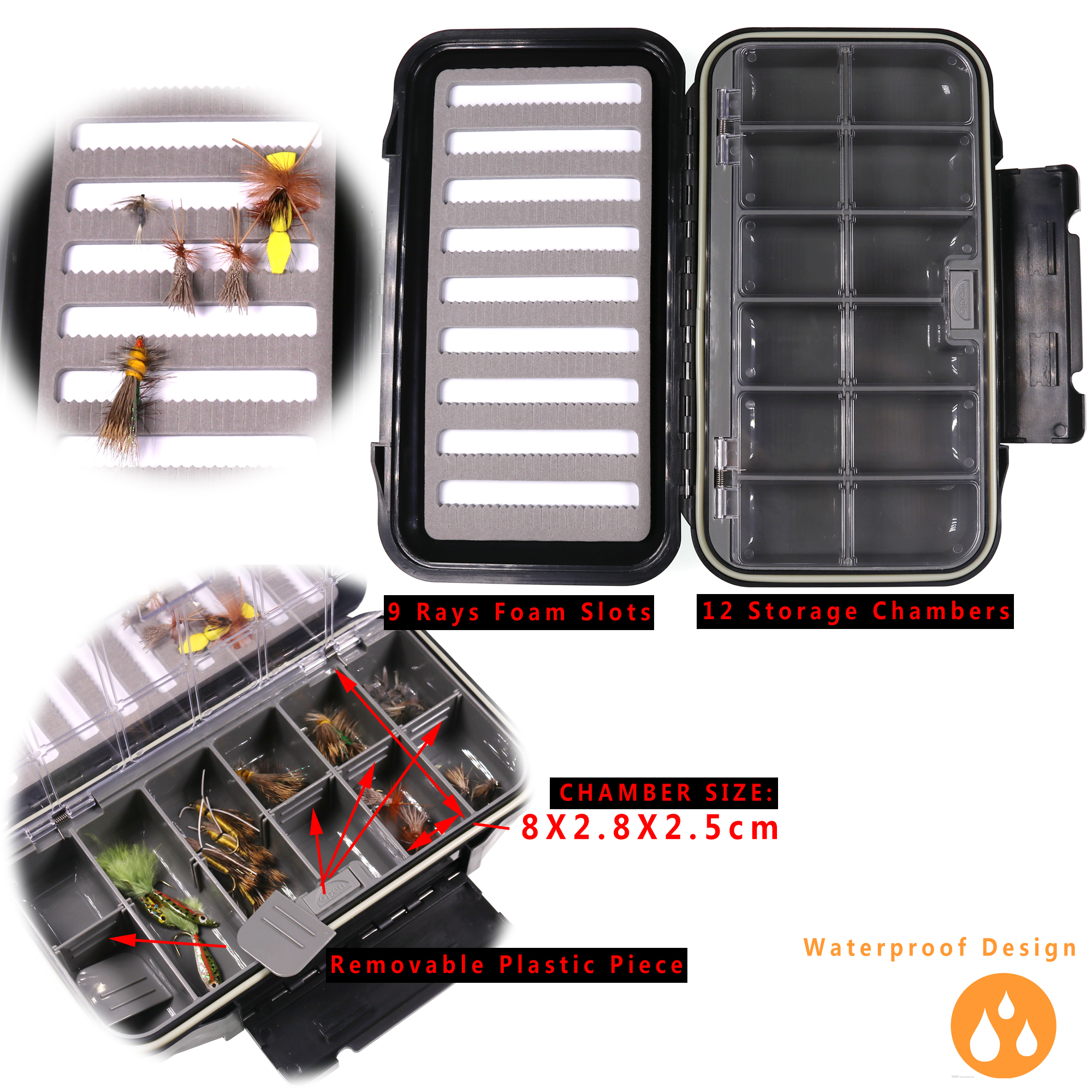 Bimoo M Size Waterproof Fishin - đánh giá và giá Fishing Lure Spoon