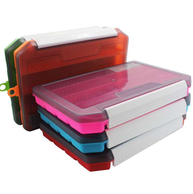 Six color single-layer inserte - đánh giá và giá Fishing Lure Box