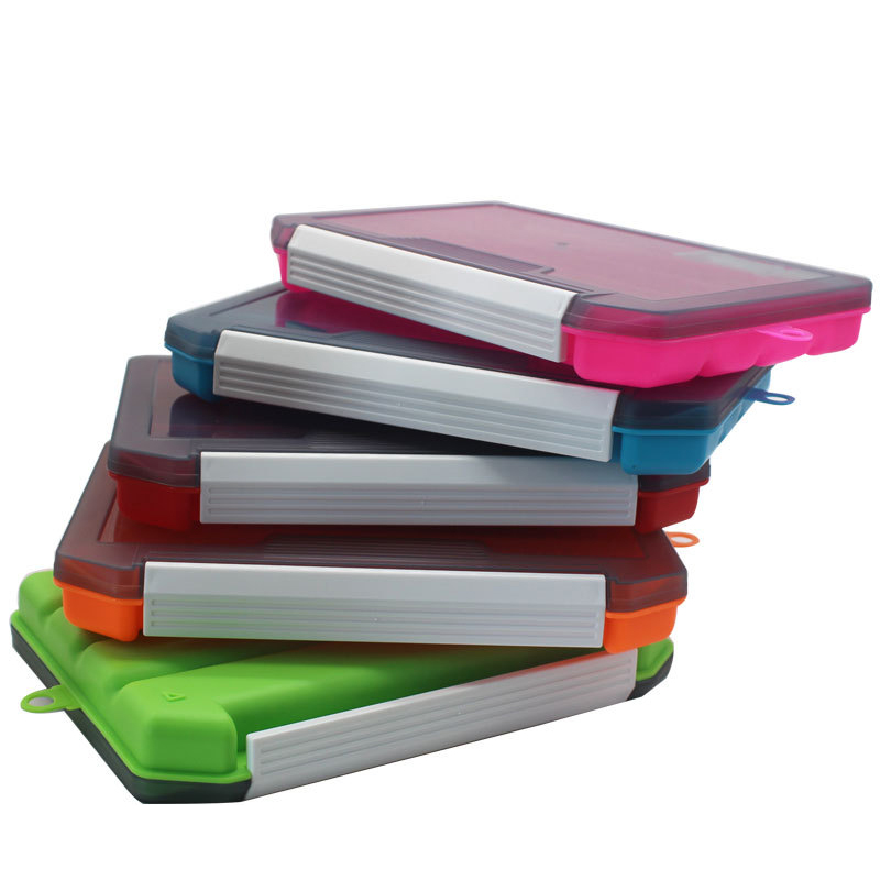Six color single-layer inserte - đánh giá và giá Fishing Lure Box