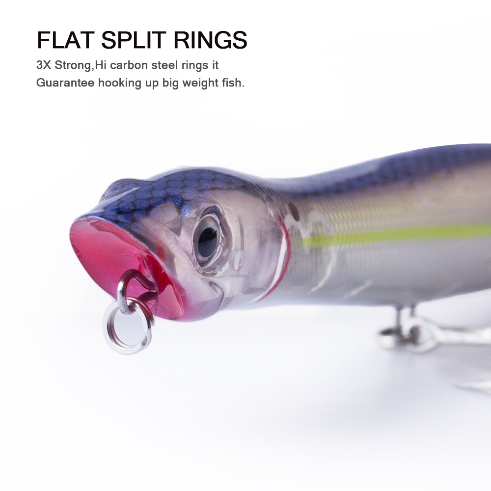 120mm/18g Topwater Pencil Popp - đánh giá và giá Fishing Lure Popper