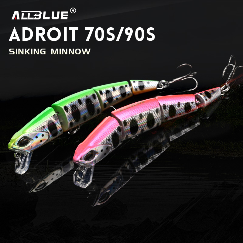 ALLBLUE Professional Jointed S - đánh giá và giá Fishing Lure Popper