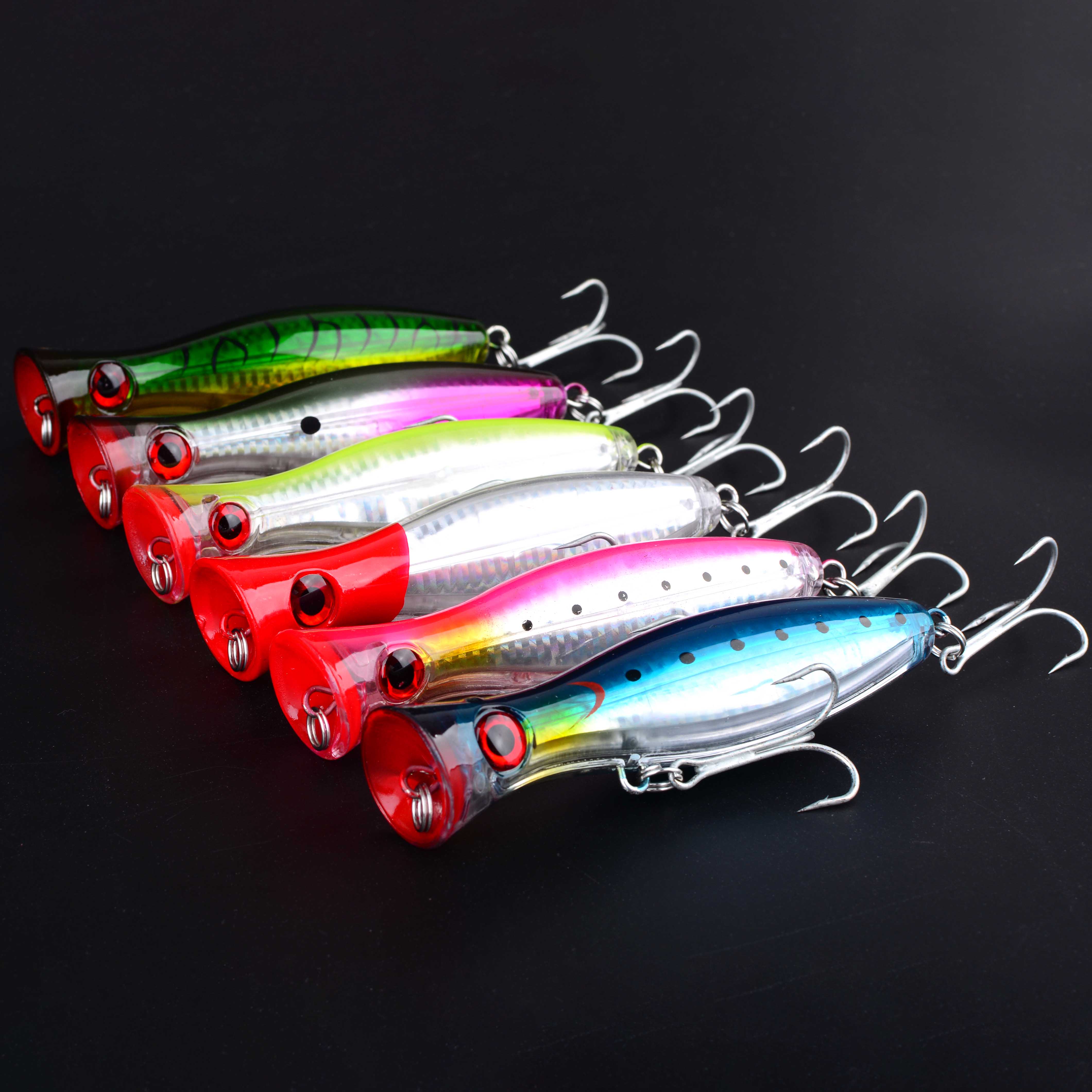 1pc 13CM 42g Big Popper Floati - đánh giá và giá Fishing Lure Popper