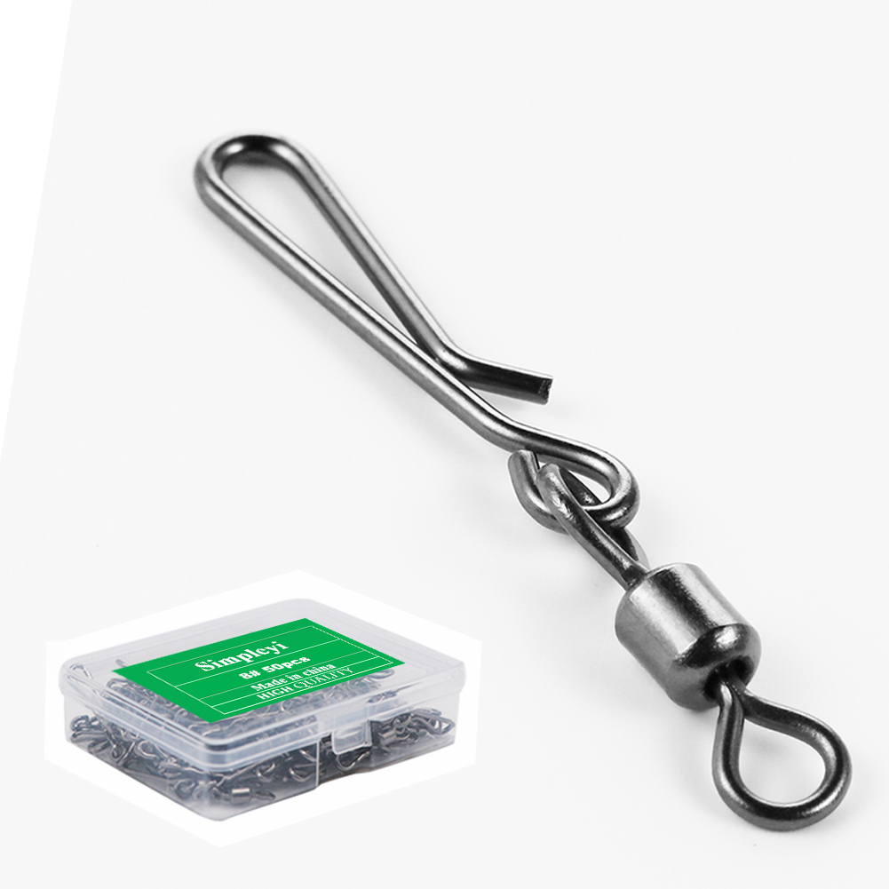 50pcs Box Rolling Swivel With  - đánh giá và giá Fishing Lure Box